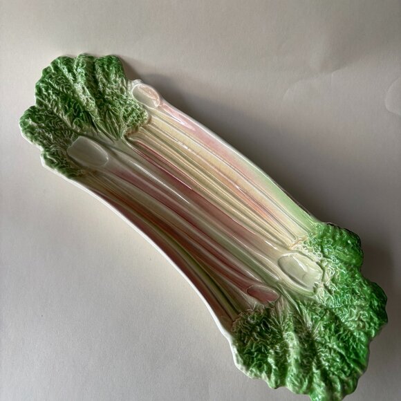 Vintage Royal Winton Rhubard Oblong Dish - Picture 1 of 10